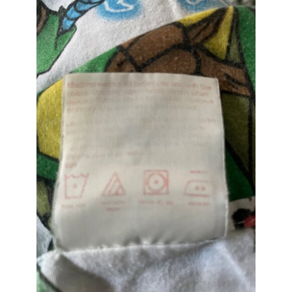 Teenage Mutant Ninja Turtles Twin Flat Sheet 2004 Mirage Studios Cutter Crafters - Picture 11 of 11